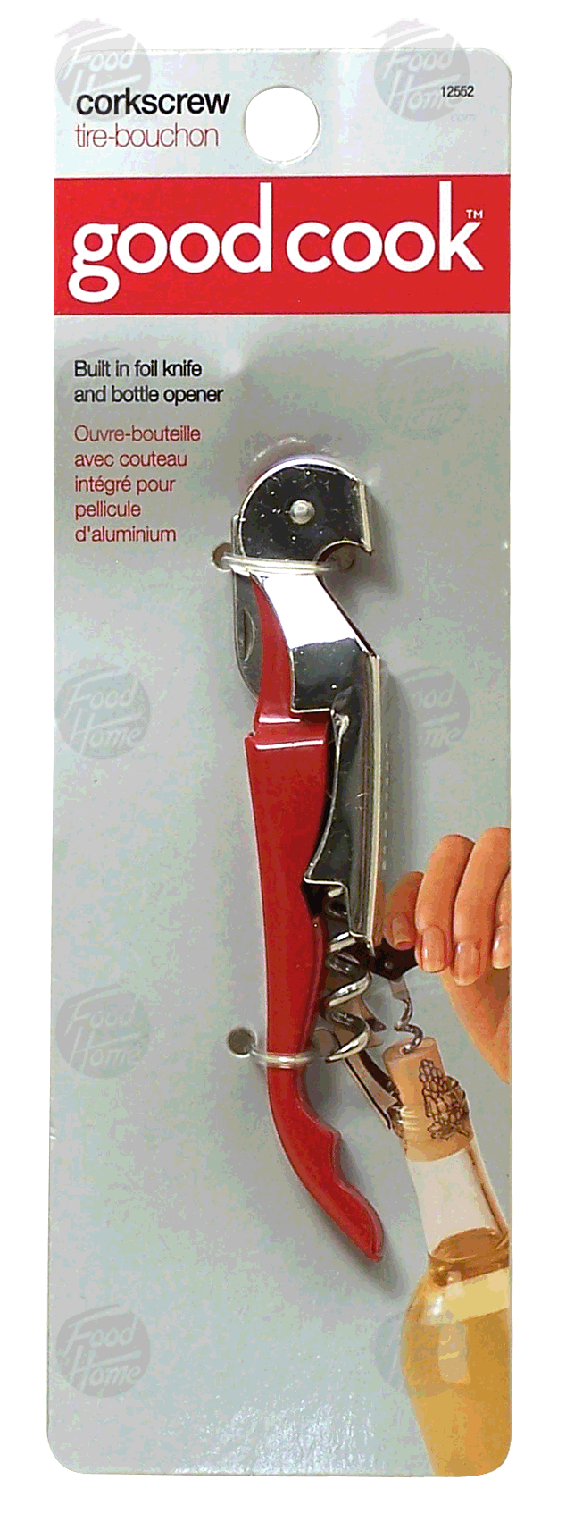 Good Cook  waiter's corkscrew pocket knife style Full-Size Picture